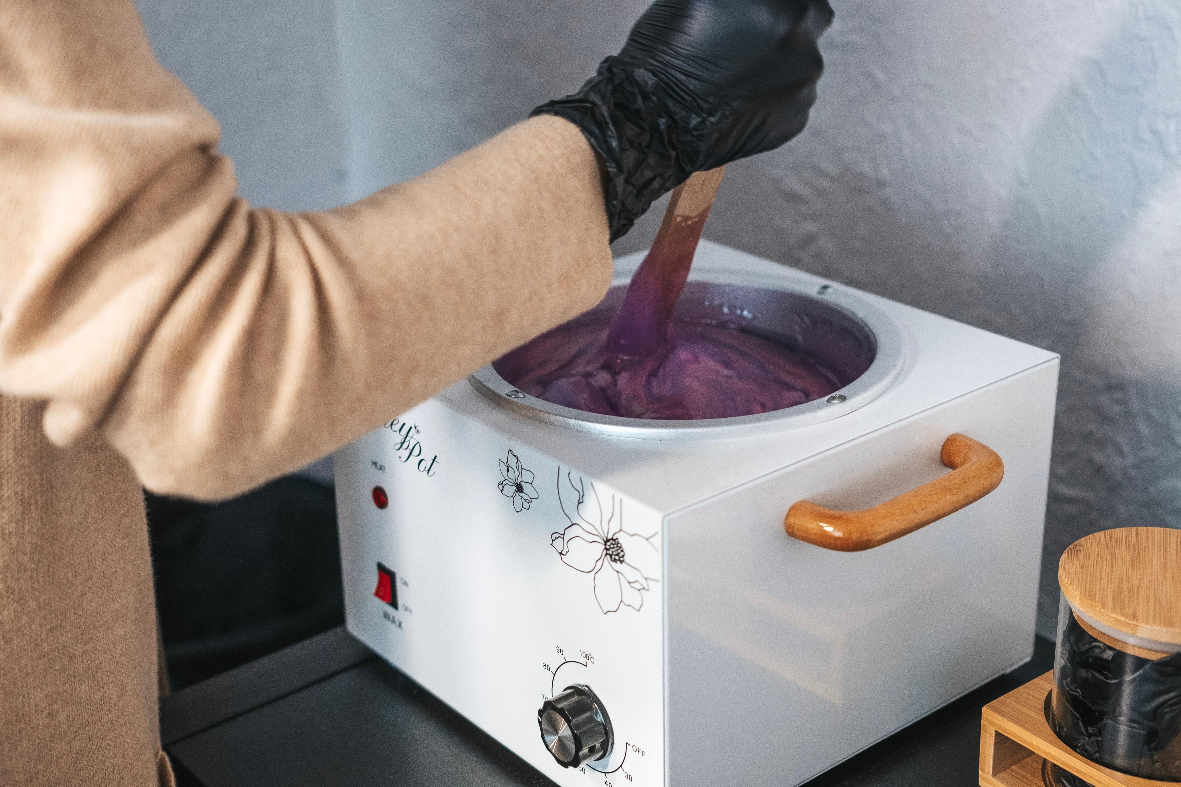 Waxing treatment setting